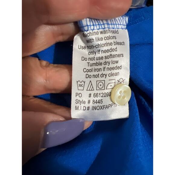 Nike New York Knicks Cool & Dry Game Polo Blue Mens Size 2XL - Picture 5 of 7